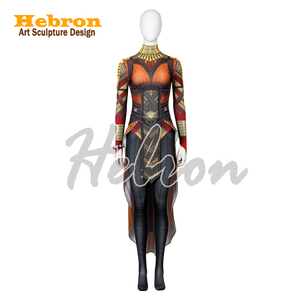Disfraz de Cosplay Personalizado de Okoye de <span class=keywords><strong>Marvel</strong></span> Black Panther para Halloween, Disfraz de Película para Adultos - Product Image 1