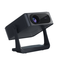 Projecteur intelligent portable Hamolb HA6 avec mise au point automatique, panoramique/inclinaison, Android 9, BT, WiFi, 4K, LED, home cinéma intelligent