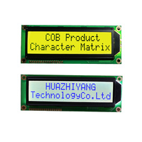 Layar LCD Karakter STN/FSTN Positif/Negatif 3.3V/5.0 Modul Layar LCD COB