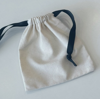 Sacs à poussière en coton et lin recyclables personnalisés avec fermeture à cordon pour emballages cadeaux écologiques et utilisation en vente au détail