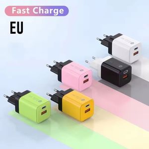 Portable Bulk Cell Phone Wall <b>Usb</b>-<b>c</b> Type <b>c</b> Cable Fast Charging <b>Plug</b> Pd 20w Charger <b>Adapter</b> for Phone 15 14 13 12 11 Pro Max - Product Image 1
