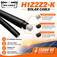 Cable Solar H1Z2Z2-K PV1-F ZZ-F de 6 mm², 4 mm², 10 mm² V1500DC - Cobre Estañado - Aislamiento XLPO de Doble Capa - Cable de CC para Paneles Solares