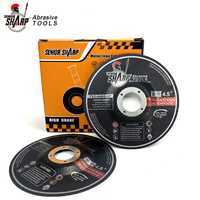 HQ 115mm 107 125 180 4.5 ''1/2 pouces meuleuse d'angle coupant les disques de disque roue métal acier inoxydable fer outils abrasifs usine