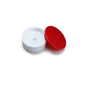 Boîte de rangement pour outils de bijouterie SUNTOOLS/STIPL modèle 736 en plastique avec couvercle rouge et base blanche pour la fabrication de bijoux - Product Image 1