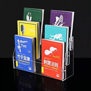 Đa tầng rõ ràng Acrylic quảng cáo đứng Acrylic Brochure chủ hiển thị 4 tầng S tập tin tài liệu tổ chức kệ - Product Image 5