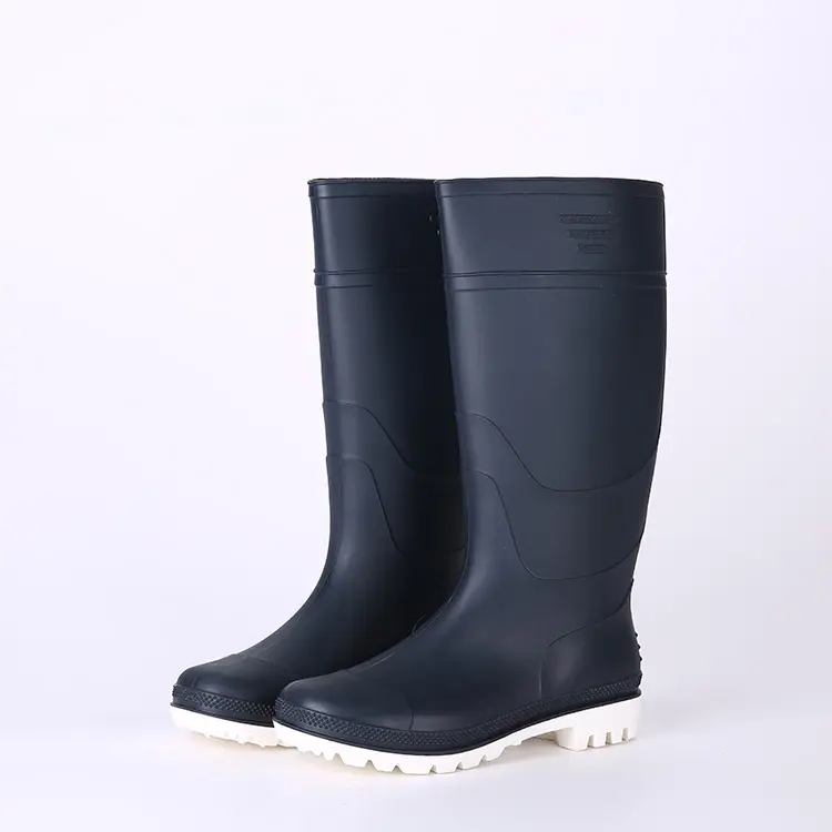 Scarpe da pioggia nuovo stile copertura impermeabile stivali da pioggia per adulti OEM color PVC rainboots