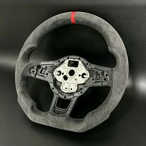 Volante de Alcantara para Automóvil, Envío <span class=keywords><strong>R</strong></span>ápido, para <span class=keywords><strong>Volkswagen</strong></span> GTI Golf 6 7 Serie <span class=keywords><strong>R</strong></span> Passat B8 Mk7 MK8 <span class=keywords><strong>Arteon</strong></span> CC Jetta Series - Product Image 6