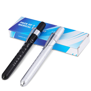 Mini <span class=keywords><strong>Linterna</strong></span> LED Portátil Tipo Bolígrafo, <span class=keywords><strong>Linterna</strong></span> de Inspección de Primeros Auxilios Médicos para Enfermeras y Médicos, <span class=keywords><strong>Linterna</strong></span> Corporal Médica y Antorcha - Product Image 2