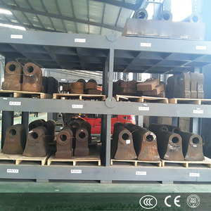 <b>Mining</b> Crusher Hammer Head - High Manganese Steel Casting Spare Parts for Construction <b>Machinery</b> - Product Image 5