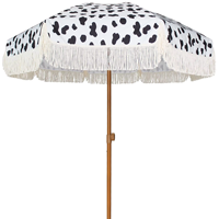 Prix de gros Patio Plage Extérieur Personnalisé StrongTable Gland Parapluie UPF50 + Premium Steel Pole et Ribs Bouton Poussoir Inclinaison