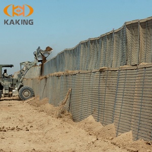 Dây sắt mạ kẽm chống cháy nổ hàng rào phòng thủ <span class=keywords><strong>gabion</strong></span> bastion Hàn Lưới Cát tường Túi uốn cắt kích thước tùy chỉnh - Product Image 3