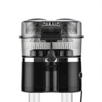 Anbo Kitchen Electric Kapasitas 120W untuk Penggunaan Rumah Tangga, 2 Kepala Blender Pemeras Buah Jeruk dengan Pisau Stainless Steel