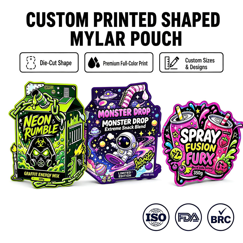 Die Cut Shape Bags