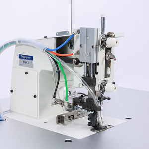 Hilo de Algodón Neumático Eléctrico TM43 para Máquina de Tejer de 4 Hilos y 3 Agujas para Etiquetado de Calcetines con Embalaje de Madera - Product Image 5