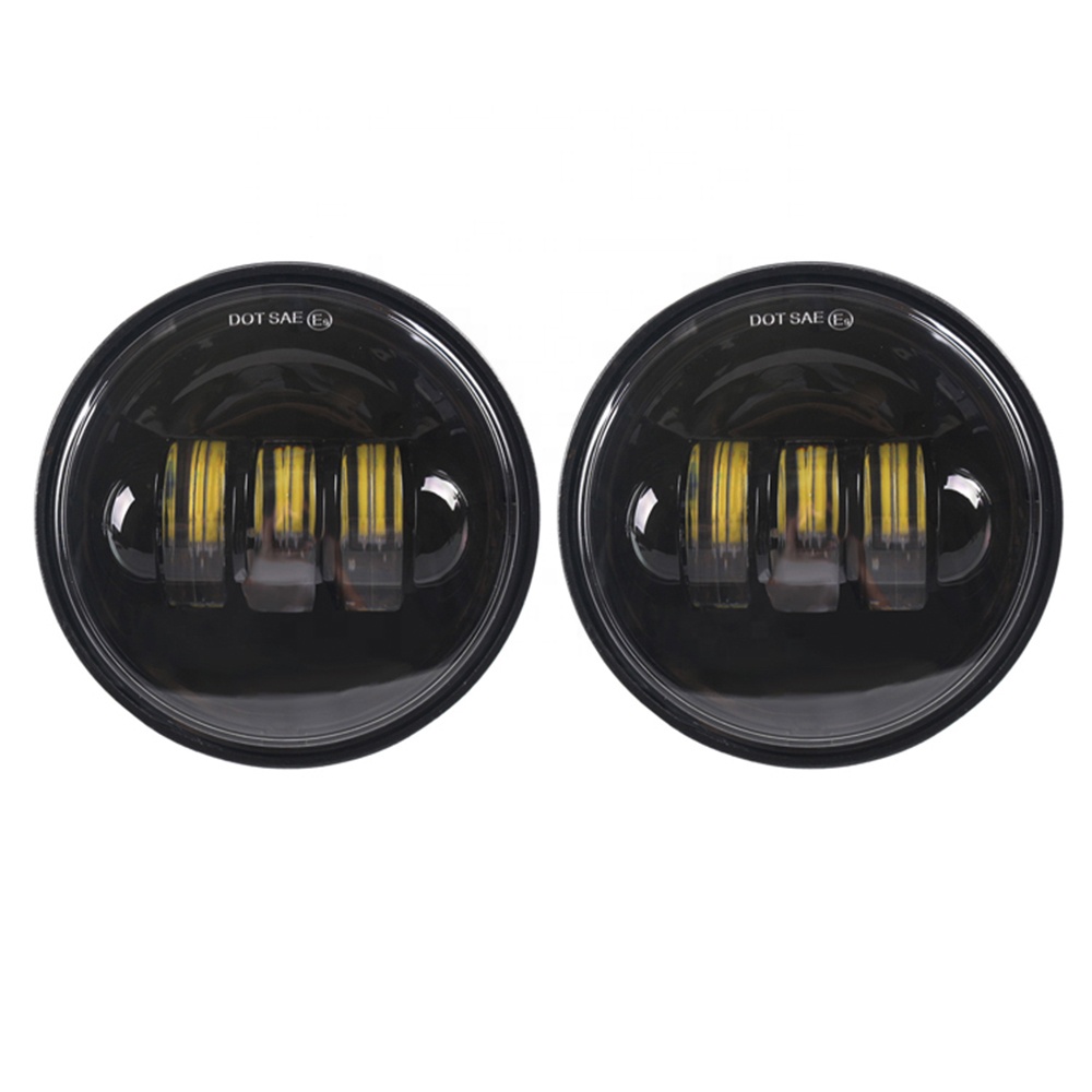 4,5 "светодиодные противотуманные фары ближнего света 12v мотоциклов проектор противотуманных фар 4,5 inch Водить мотоцикл противотуманных фар