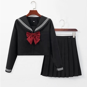 Uniformes scolaires coréens pour filles, Harajuku, vêtements japonais JK, ensemble de costume de marin, <span class=keywords><strong>uniforme</strong></span> de dessin animé, Costumes de Cosplay - Product Image 5