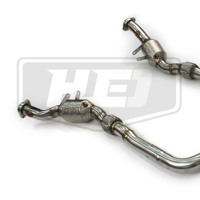 Collecteur d'échappement haute performance en X pour Mercedes-Benz W222 S500 S550 S450 S320 (2014-2017) avec isolation