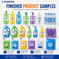 Machine de remplissage de bouteilles pour produits de nettoyage de cuisine, eau de Javel, shampoing, liquide vaisselle, lessive et savon liquide