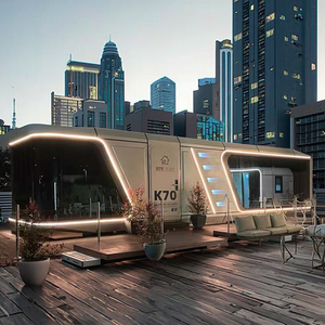 Chambres de conteneurs d'hôtel en acier de <span class=keywords><strong>petite</strong></span> taille de 38 m2 pour usage de bureau ou de villas - Product Image 1