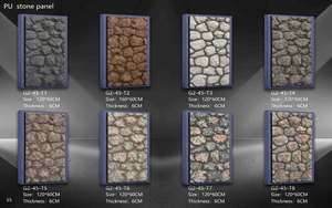 Paneles de Pared de PU de Alta Calidad para Aislamiento Térmico y Conservación del Calor, Resistentes al Agua y la Humedad, Panel de Piedra - Product Image 2