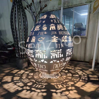 Senzhao Éclairage Décoratif Accepte la Personnalisation Projecteur Extérieur Étanche Lumineux Motif LED