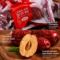 Dattes rouges séchées bio géantes sans noyau, jujubes chinoises 1kg, sans sucre ajouté, prêtes à consommer, collations saines, échantillon Natural Food Co. 12