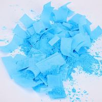 Canon à confettis personnalisable pour révélation du sexe, durable, avec confettis en papier sécurisés, pour fête de révélation du sexe