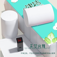 Papier toilette personnalisé avec logo, vente en gros, haute qualité, écologique, entièrement gaufré, 3 plis, papier tissu en vrac, fabriqué en Chine