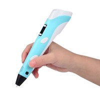 Stylo d'impression 3D à prix promotionnel d'usine avec filament 3 couleurs, imprimante à dessin direct, stylo 3D en plastique, idéal comme cadeau pour les enfants