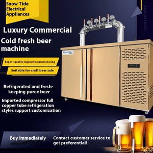 Máquina Dispensadora <span class=keywords><strong>de</strong></span> <span class=keywords><strong>Cerveza</strong></span> <span class=keywords><strong>de</strong></span> Barril <span class=keywords><strong>de</strong></span> Acero Inoxidable Personalizada <span class=keywords><strong>para</strong></span> Supermercados Comerciales, Refrigeración Automática <span class=keywords><strong>de</strong></span> 220v - Product Image 2