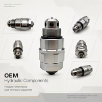 Vanne de commande d'actionnement de qualité OEM Ruimaike PC120-6 709-90-73100, pièces de rechange pour ensemble hydraulique d'excavatrice, garantie 1 an, Chine