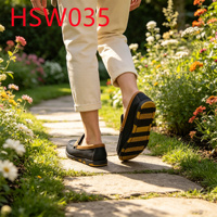 HY, Chaussures bateau marron minimalistes, au design élégant et tendance, style masque, populaires en Jamaïque, faciles à porter, en vente HSW033