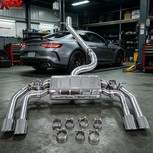 Pot d'échappement à valve en acier inoxydable 304 pour Cupra Ateca 2.0T (2020) - Modèle <span class=keywords><strong>REV</strong></span> - Product Image 1