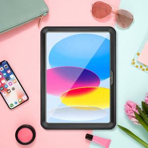 Étui étanche pour tablette <span class=keywords><strong>iPad</strong></span> 11 A16 2025 Couverture 10e <span class=keywords><strong>génération</strong></span> 2022 10.9 pouces IP68 scellé à l'eau HD Clear Cover TPU - Product Image 6