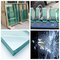 Panneaux de verre flotté transparents pleins Fullwin, épaisseur 2mm-19mm, trempables, certifiés CE, garantie 3 ans pour escaliers industriels