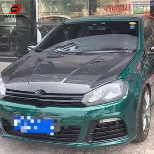 Para Volkswagen <span class=keywords><strong>Golf</strong></span> 6 <span class=keywords><strong>MK6</strong></span> <span class=keywords><strong>GTI</strong></span> R20, cubierta de motor mejorada, <span class=keywords><strong>precio</strong></span> de venta caliente aerodinámico, capó de fibra de carbono de alta calidad - Product Image 6