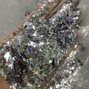 Paillettes argentées en PET très vendues, de 1/4'' à 1/500'', pour le bricolage et <span class=keywords><strong>les</strong></span> occasions spéciales - Product Image 2