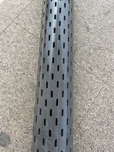 Tuyau en PVC <span class=keywords><strong>perforé</strong></span> de 100 mm (4 pouces) pour drainage - Product Image 3