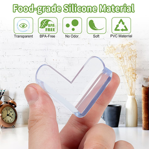 BPA-Free PVC <span class=keywords><strong>angolo</strong></span> protettore trasparente morbido <span class=keywords><strong>L</strong></span>-forma Design per la sicurezza del bambino e gli angoli di prova - Product Image 3