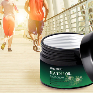 Crema per Piedi a Base di Glicerina con Olio di Tea Tree e Aloe Vera, Vitamina E per Idratazione e Rimozione della Pelle Morta, Cura dei Talloni Secchi e Screpolati - Product Image 5