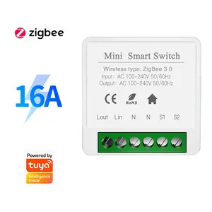 Zigbeeスイッチモジュール照明用ZigbeeBreakerスマートスイッチ