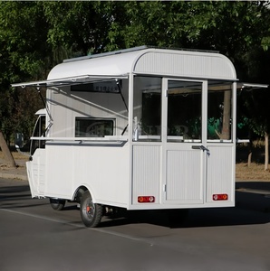 קרוואן אוכל נייד מנירוסטה בעל 3 גלגלים מדגם Custom Ape Coffee Bar Tuk Tuk למכירה, מתאים לאוכל חטיפים ושימוש חיצוני. - Product Image 4