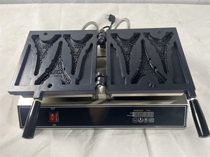 Machine à gaufres en forme <span class=keywords><strong>de</strong></span> <span class=keywords><strong>tour</strong></span> commerciale, électrique, personnalisée, 3 pièces, pour faire des crêpes en forme <span class=keywords><strong>de</strong></span> <span class=keywords><strong>tour</strong></span> <span class=keywords><strong>de</strong></span> Paris, revêtement antiadhésif - Product Image 6