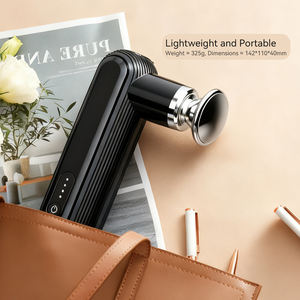 Pistola de Masaje Profesional Portátil, Mini, Eléctrica, de Percusión y Vibración para Tejido Profundo, con Calor, para Masaje Muscular y Fascial - Product Image 4