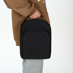 Tùy Chỉnh Xách Tay Vỏ Cứng Dây Kéo EVA Hat Mang Trường Hợp Du Lịch Lưu Trữ Mũ Bóng Chày Trường Hợp Với Dây Đeo Vai Giữ 6 Mũ - Product Image 2