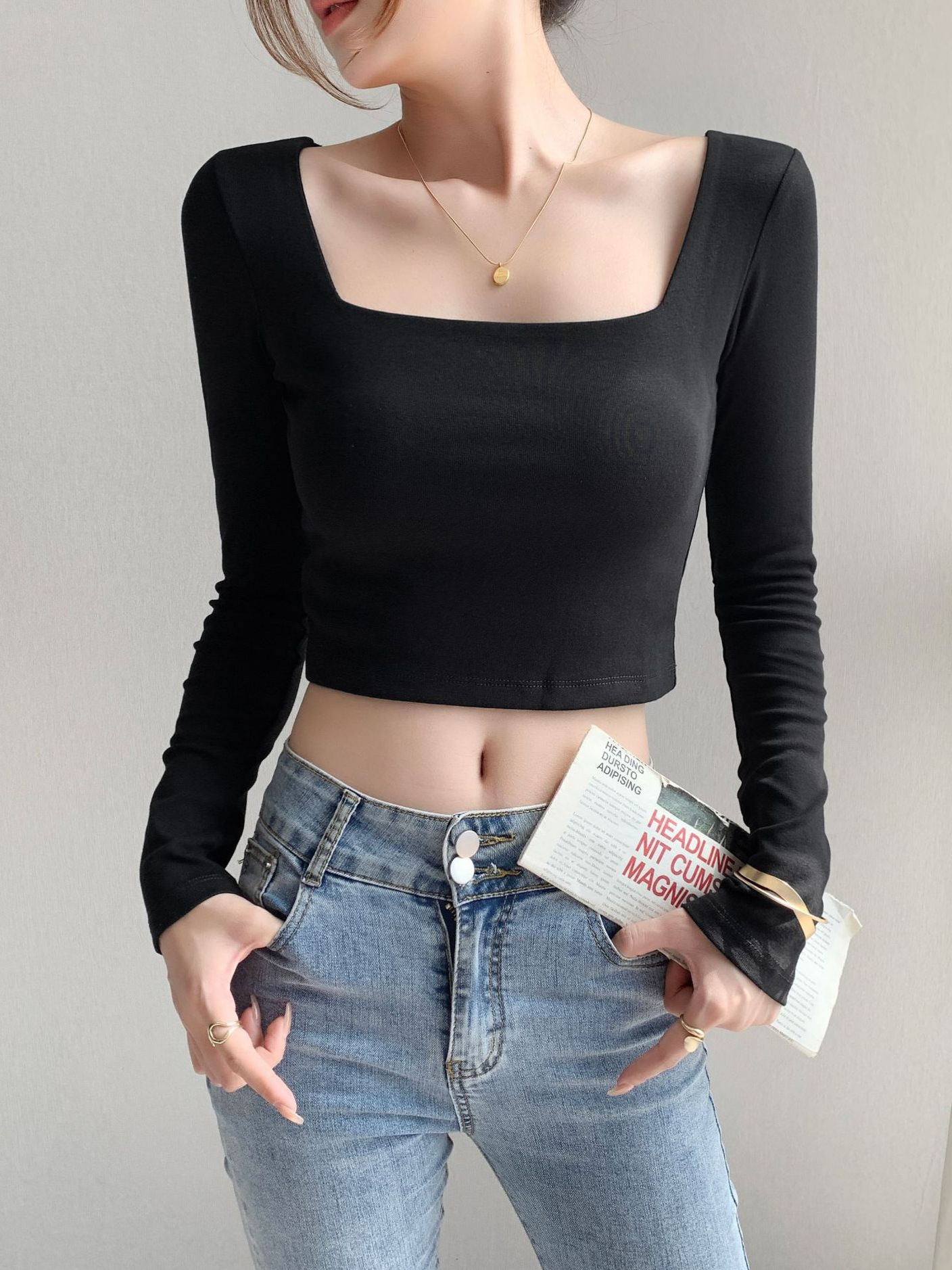 Black Cropped