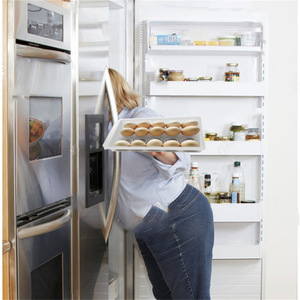 Egg Rack 20 Compartment Storage <b>Box</b> Food Storage <b>Container</b> Household Kitchen Organizer No Lid Solid Color JDTJ - Product Image 1