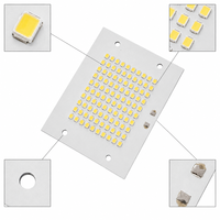 Carte PCB en aluminium personnalisée 100 LED SMD 3030 10S10P 85,4x65,4mm haute puissance pour éclairage industriel et lampadaires