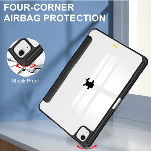 <span class=keywords><strong>Smart</strong></span> <span class=keywords><strong>Folio</strong></span> Cover Coque arrière en acrylique entièrement transparente pour <span class=keywords><strong>Apple</strong></span> iPad Air 13 2025/2024 Coque antichoc pour tablette TPU - Product Image 6