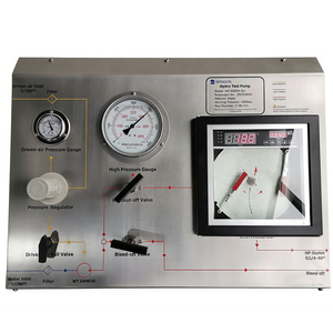 Günstiger Preis Wingoil Hochdruck 500-70000 psi Pneumatische Wasserhydrostatische Pumpe Zylinderprüfmaschine für Schlauch- und Rohrprüfungen - Product Image 4